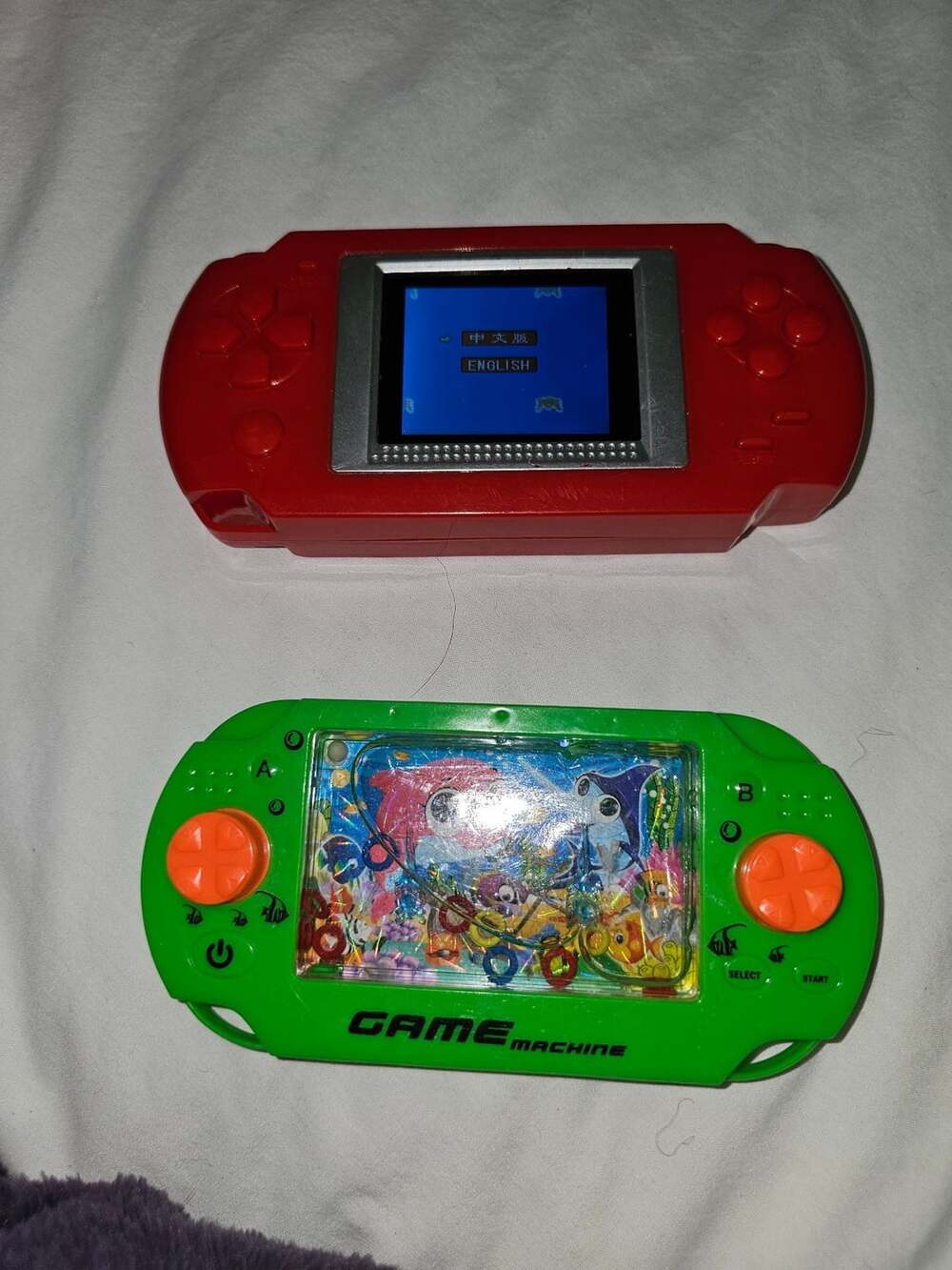 Greenbrier International Game Machine Lot Of Two Handhelds